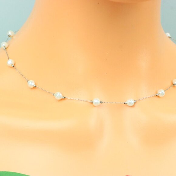 Delicate & Contemporary Necklace Chain, A Lovely Choice for Women, EVCH1159 - Picture 5 of 15